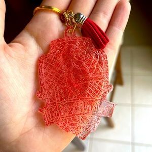 🎉🎉2x HP🎉🎉 Handmade GRYFFINDOR House Keychain Harry Potter